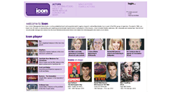 Desktop Screenshot of iconactors.net