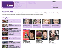 Tablet Screenshot of iconactors.net